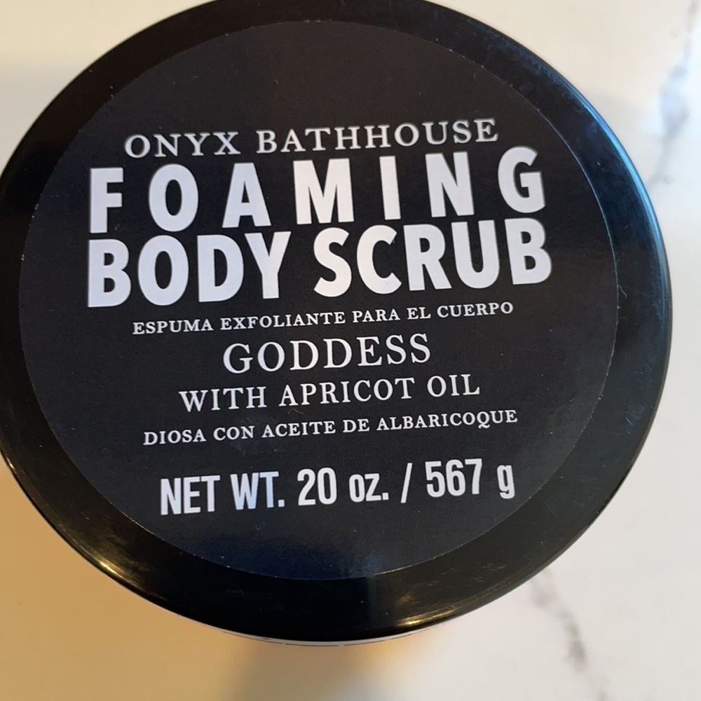 Onyx Bathhouse Foaming Body Scrub GODDESS - Picture 3 of 3